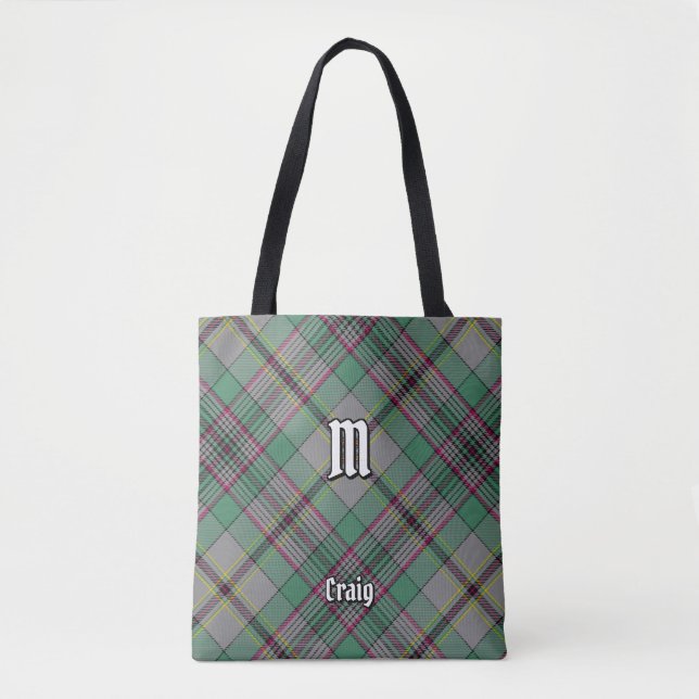 Sac fourre-tout Clan Craig Tartan (Devant)
