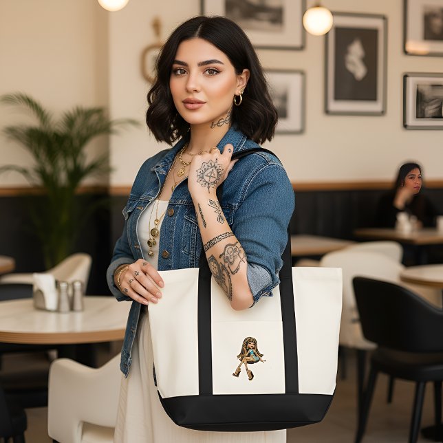 Sac fourre-tout Cléo (Créateur téléchargé)