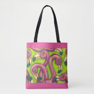 SAC FOURRE-TOUT coloré à Fling de Flamant rose