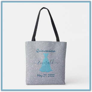 Sac fourre-tout commémoratif de la Quinceanera