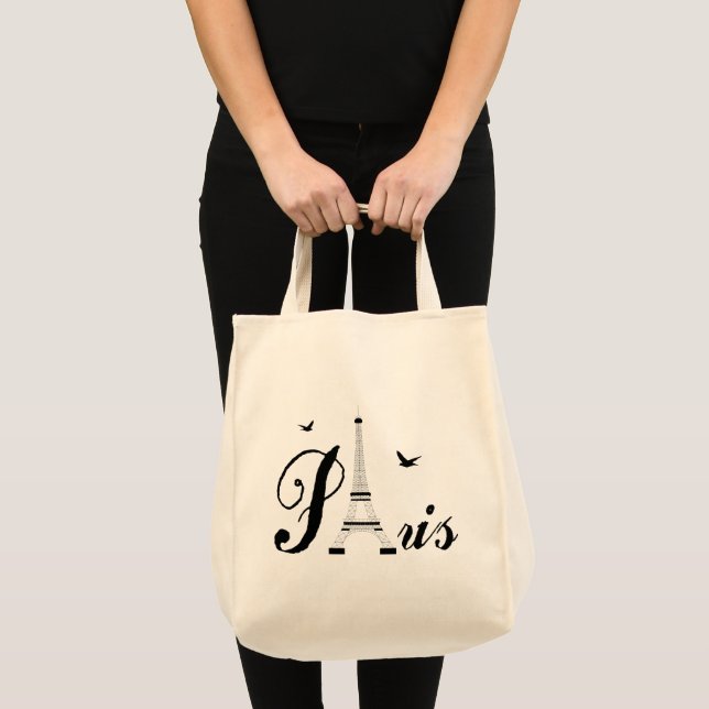 Sac fourre-tout commercial Tour Eiffel Paris (Devant (produit))