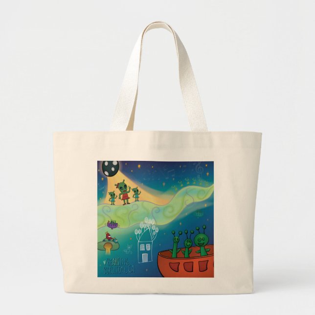 Sac fourre-tout - Concert Alien (Devant)