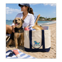 Sac fourre-tout côtier Snorkel Pup pour l'été