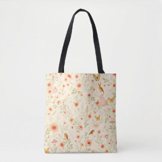 Sac fourre-tout Cottagecore - Inspiré Vintage