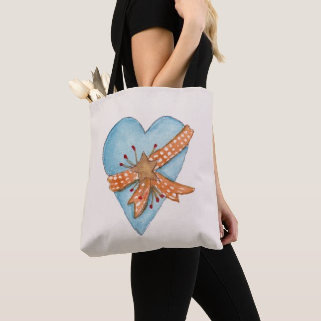 Sac fourre-tout Country Heart (De près)