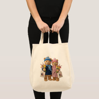 Sac fourre-tout Couple Ours | La famille Frosty