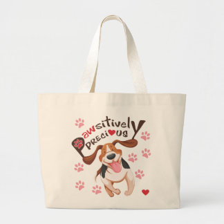 Sac fourre-tout courant précieux à chien de beagle