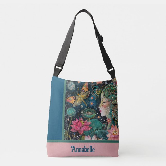 Sac fourre-tout Crossbody Enchanted En Fleurs De L (Devant)