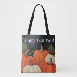 Sac fourre-tout customisé "à citrouilles de