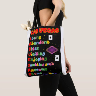 Sac fourre-tout d'acronyme Las Vegas
