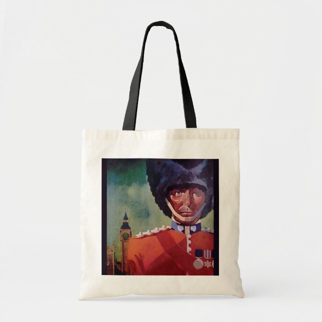Sac fourre-tout d'affiches de Londres (Devant)
