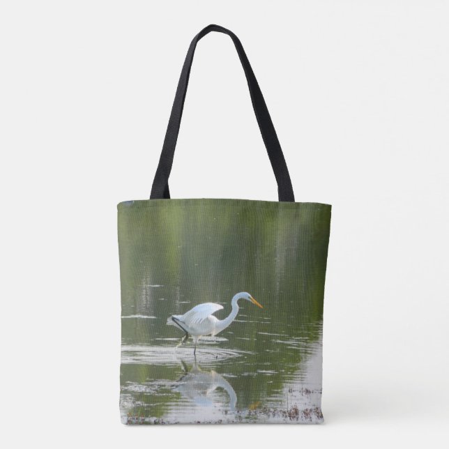 Sac fourre-tout d'aigrettes gracieux (Dos)