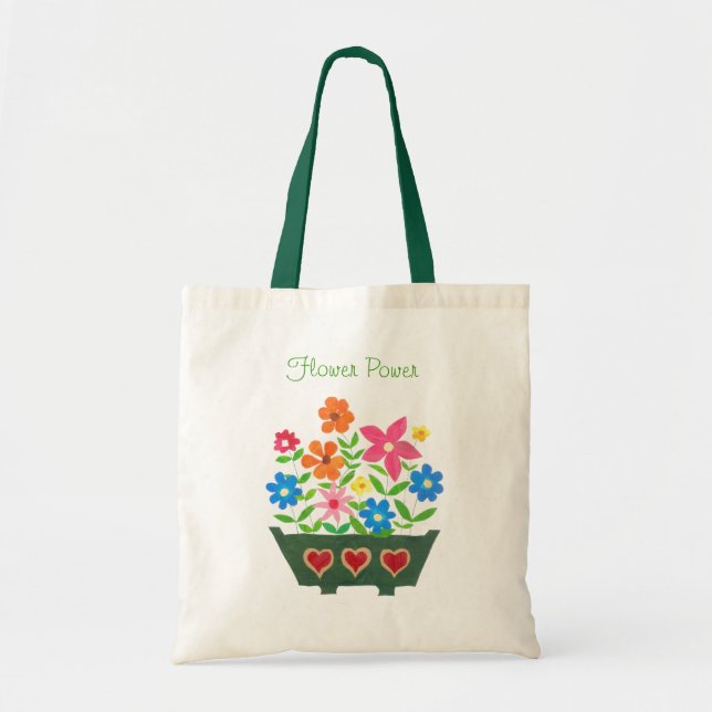 Sac fourre-tout d'alimentation des fleurs (Devant)