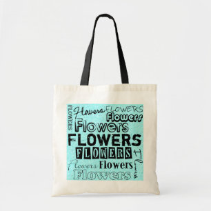 Sac fourre-tout d'alimentation en fleurs