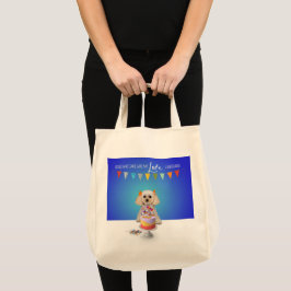 sac fourre-tout d'alimentation "My Love Language"