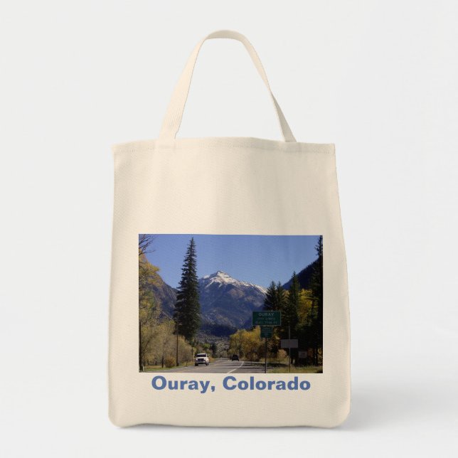 Sac fourre-tout d'alimentation Ouray Colorado (Devant)