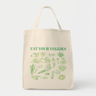 Sac fourre-tout d'alimentation réutilisable avec d