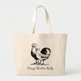 Sac fourre-tout dame poule folle