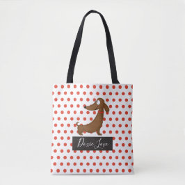 Sac fourre-tout d'amour Dachshund (Doxie)