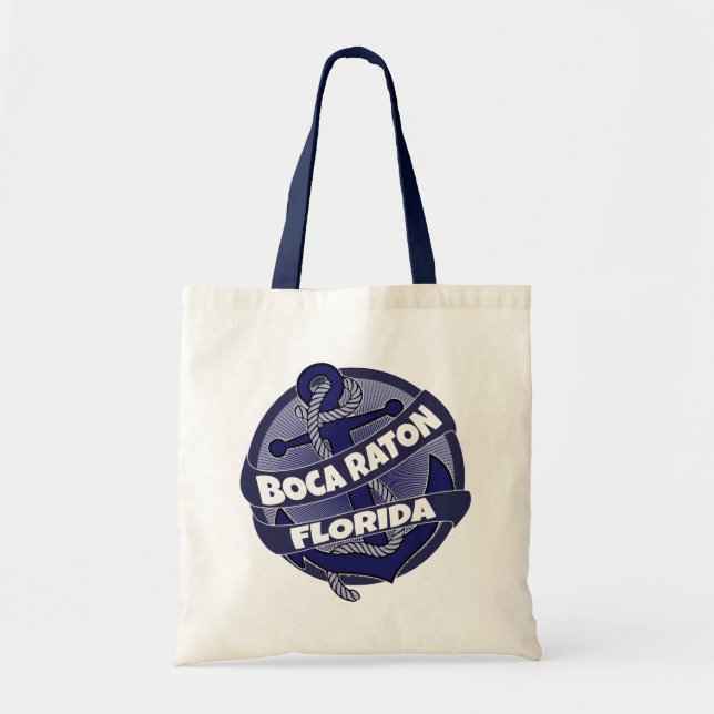 Sac fourre-tout d'ancrage Boca Raton Florida tourb (Devant)