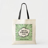 Sac fourre-tout d'art de la bande dessinée personn