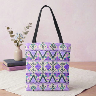 Sac fourre-tout d'art folklorique boho