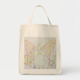 Sac fourre-tout d'art Hearts Guardian Angel