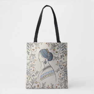 Sac fourre-tout d'art populaire ukrainien