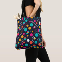 Sac fourre-tout d'art vectoriel : Couleurs gras et