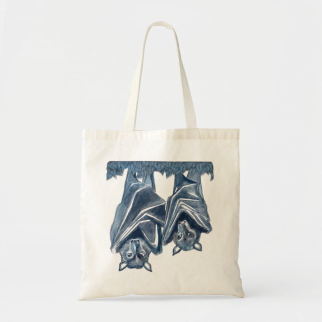 Sac fourre-tout d'artisanat de chauve-souris (Devant)