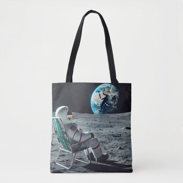 Sac fourre-tout d'astronautes de détente lunaire (Devant)