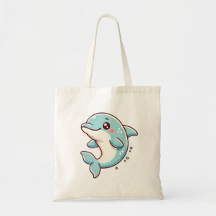 Sac fourre-tout Dauphin Adorable - Reusabl Inspiré