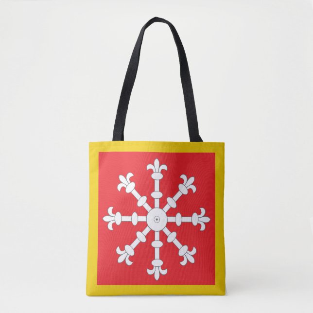 Sac fourre-tout de badge de population du royaume  (Devant)