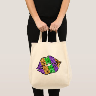 Sac fourre-tout de baiser Mardi Gras