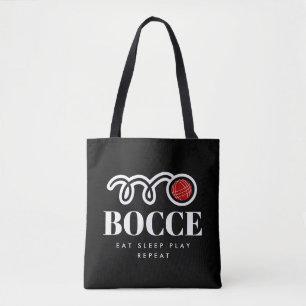 Sac fourre-tout de balle noir drôle pour amoureux