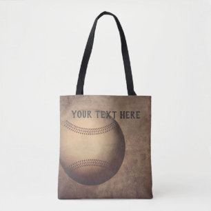 sac fourre-tout de base-ball personnalisé design v