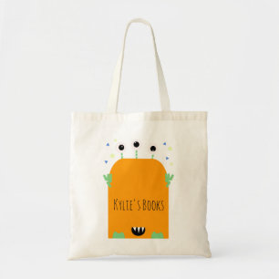 Sac fourre-tout de bibliothèque de dessin animé or