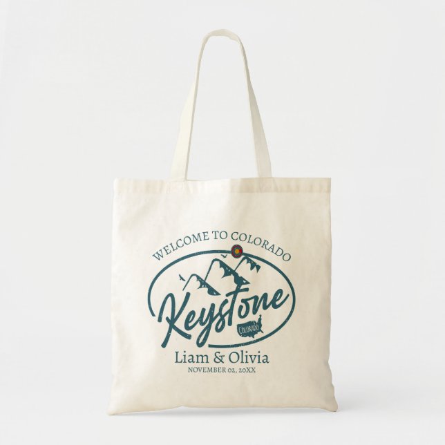 Sac fourre-tout de bienvenue du Mariage Keystone C (Devant)