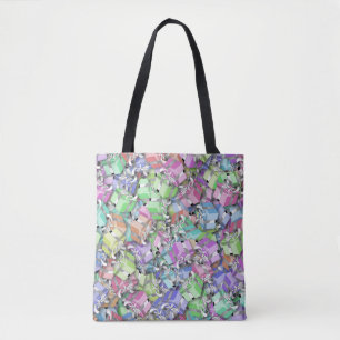 sac fourre-tout de boîtes pastel