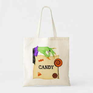 Sac fourre-tout de bonbon Halloween amusant