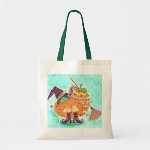 Sac fourre-tout de budget avec dessin d'Halloween