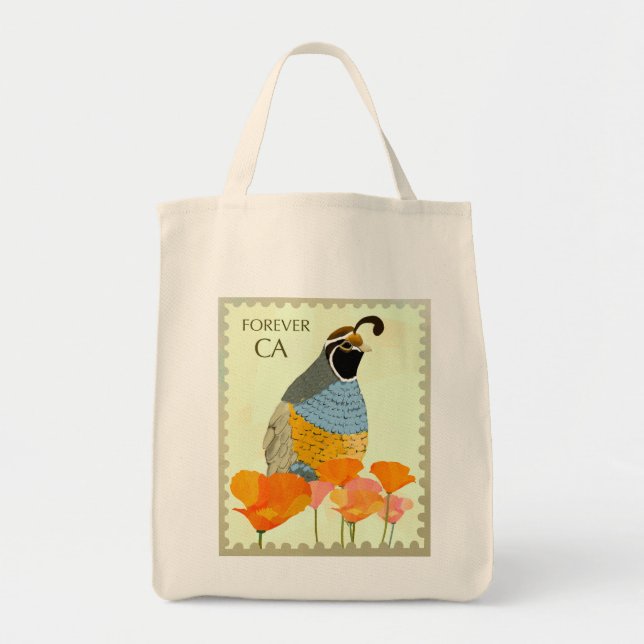 Sac fourre-tout de caille et de caille de Californ (Devant)