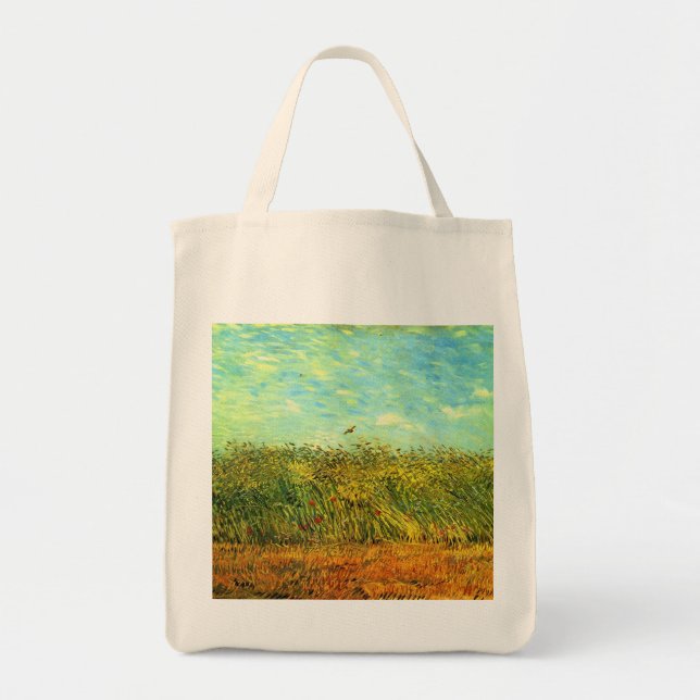 Sac fourre-tout de campagne du blé Van Gogh (Devant)