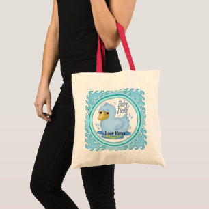 Sac fourre-tout de canard en caoutchouc bleu