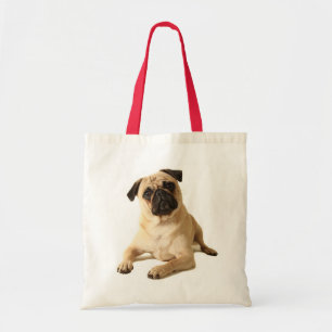 Sac fourre-tout de canevas pour chien Carlin