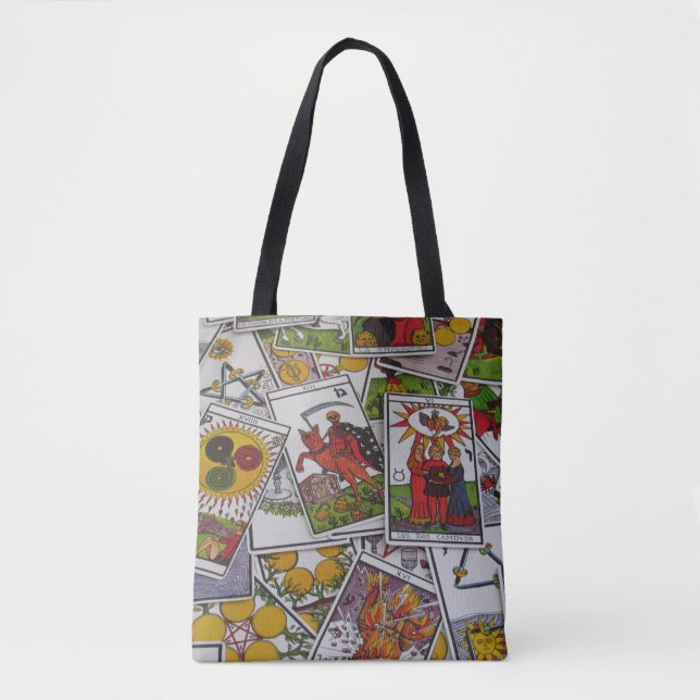 sac fourre-tout de cartes de tarot (Devant)