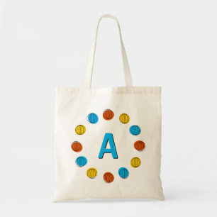 Sac fourre-tout de cercle Globe Multi 'monogramme'