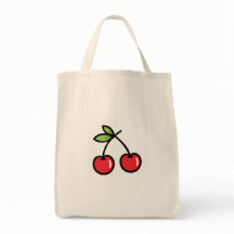 Sac fourre-tout de cerise douce