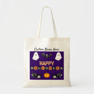 Sac fourre-tout de chat Halloween - Personnaliser