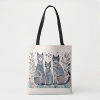 sac fourre-tout de chats apaisants